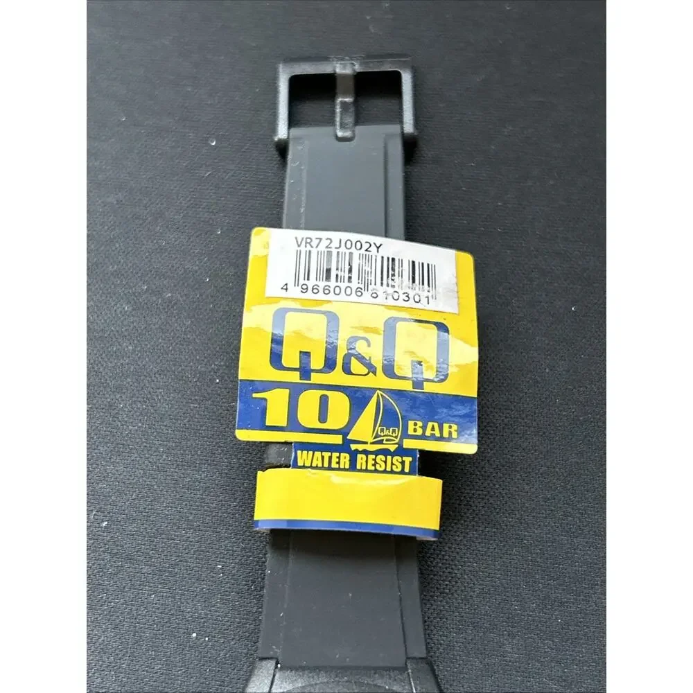 Q&Q Beige Dial Black Case Women’s Quartz Watch